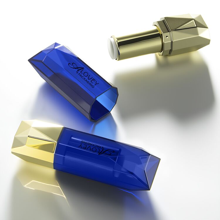 diamond top lipstick tube
